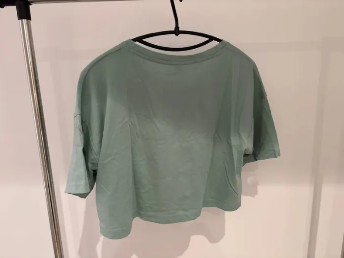 Tee-shirt croc top vert d’eau - photo numéro 2