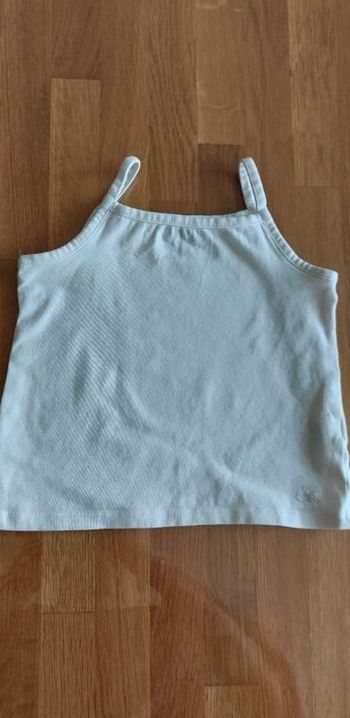 Maillot de corps à bretelles fille 3 ans