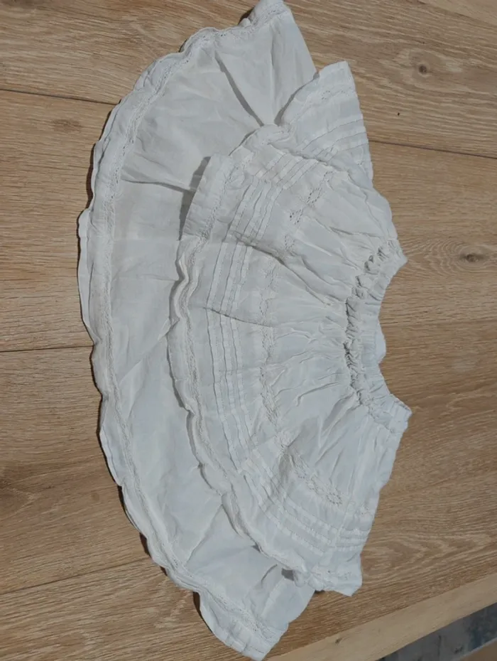 Très jolie jupe blanche TAO - photo numéro 4