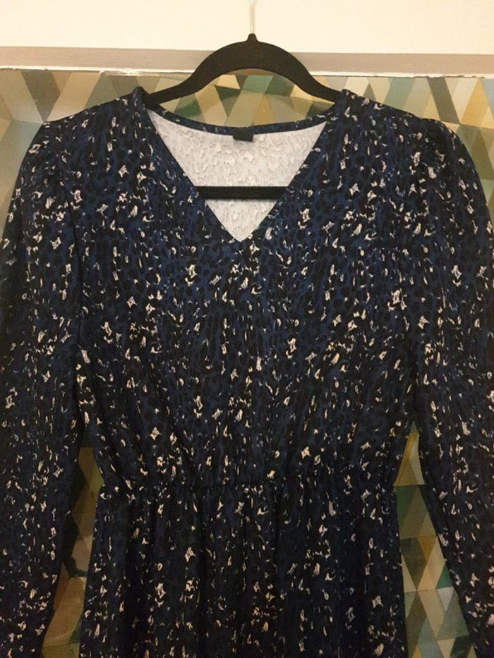 Robe maches logis bleu marine - photo numéro 2