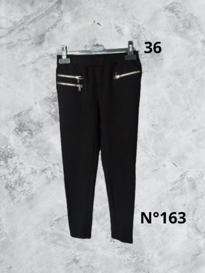 N°163 Leggings noir T36. Kiabi.