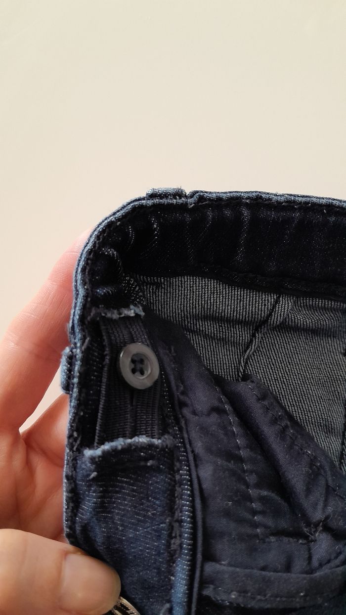 Jean fille jacadi 6 mois - photo numéro 5