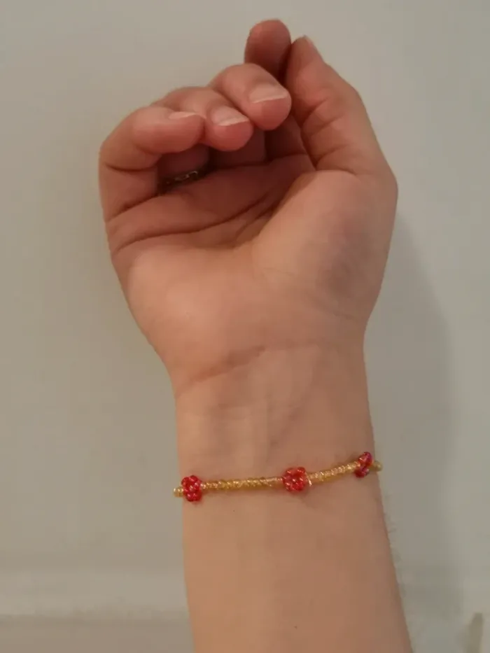Petit bracelet de perles - photo numéro 4