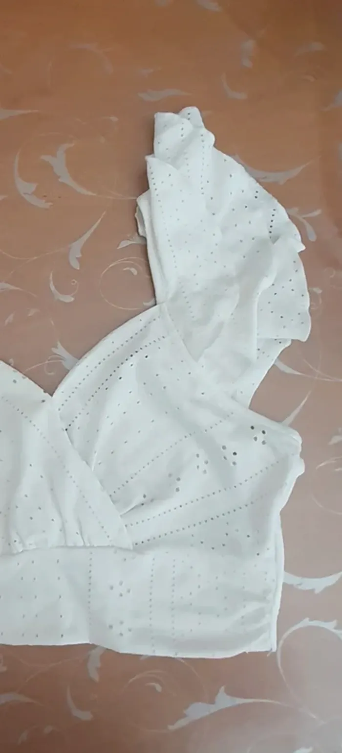 Top blanc Shein - photo numéro 2