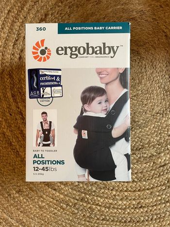Porte bébé Ergobaby 360