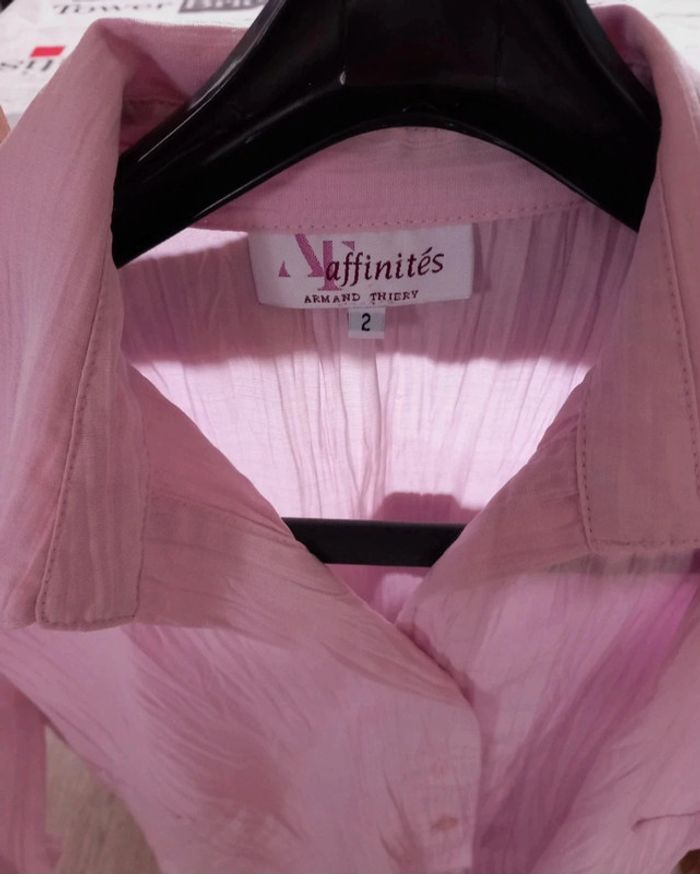 Chemisier manches longues femme taille 38 - photo numéro 2
