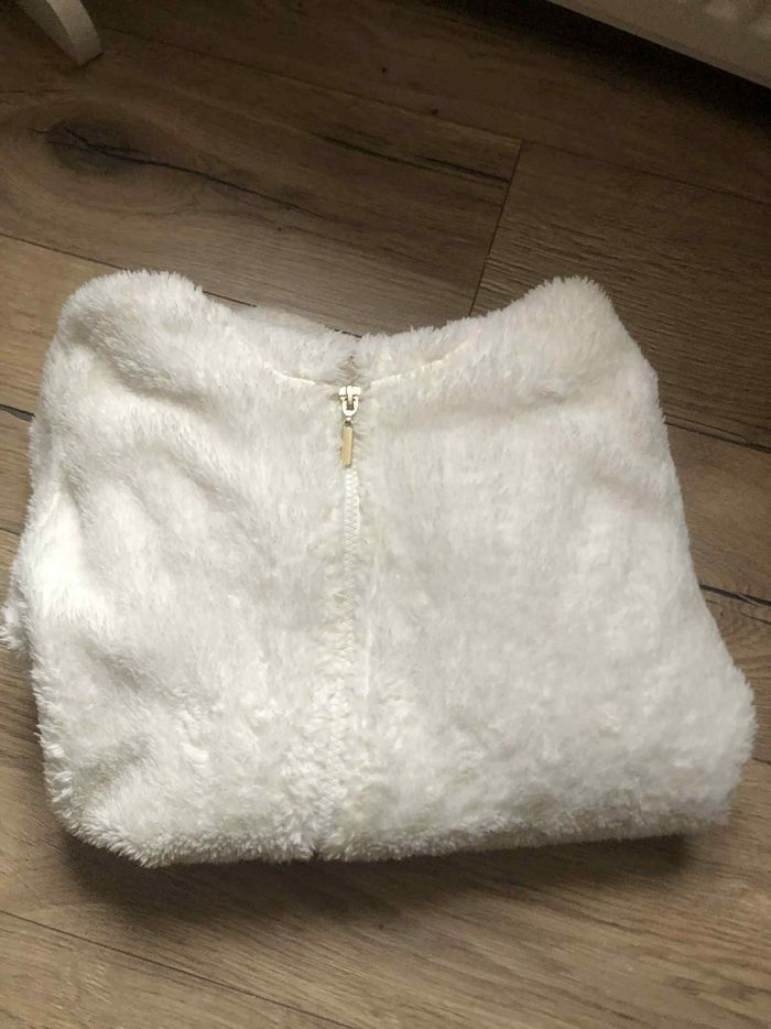 Veste polaire blanche