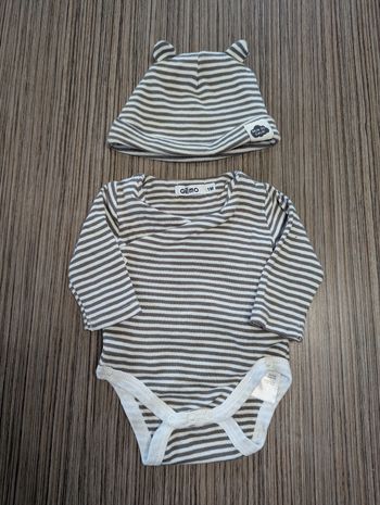 Ensemble body + bonnet