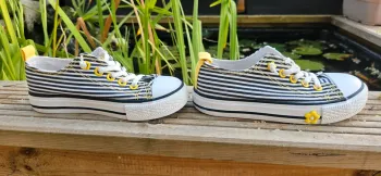 Baskets Toile
