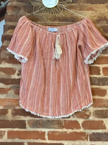 Haut en coton bohème