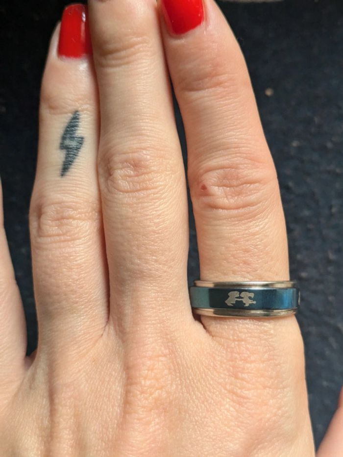 Bague en acier anti stress