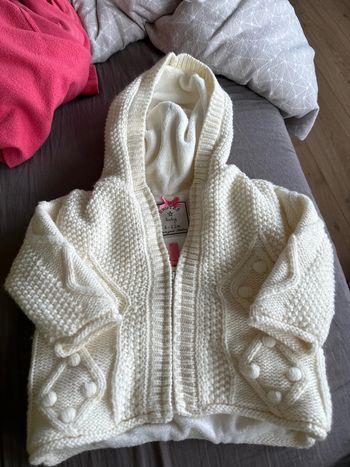 Gilet double pilou 6/12m