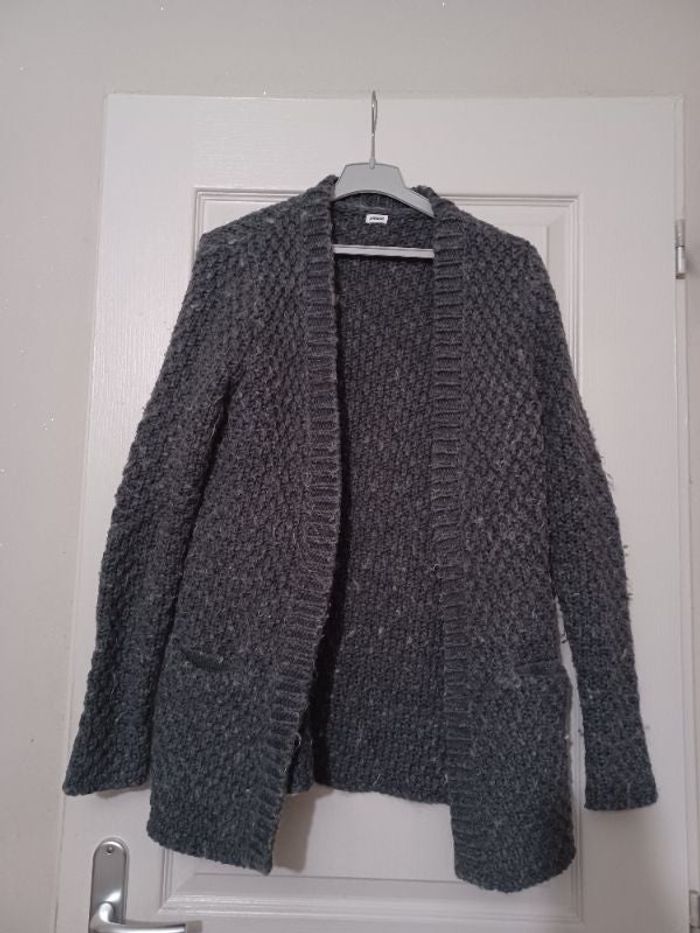 Gilet grosse maille