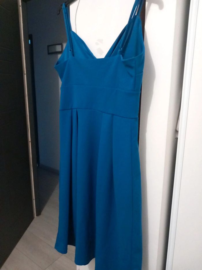 Robe bleu pétrole - photo numéro 3