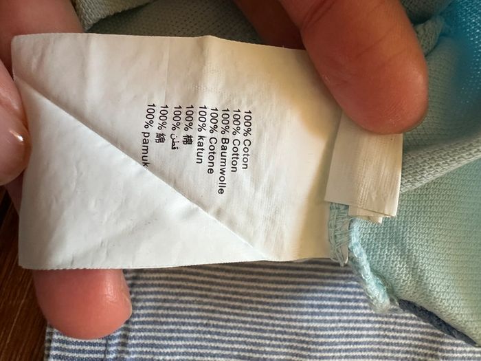 Ensemble Sergent Major pantalon+polo bleu 18 mois - photo numéro 8