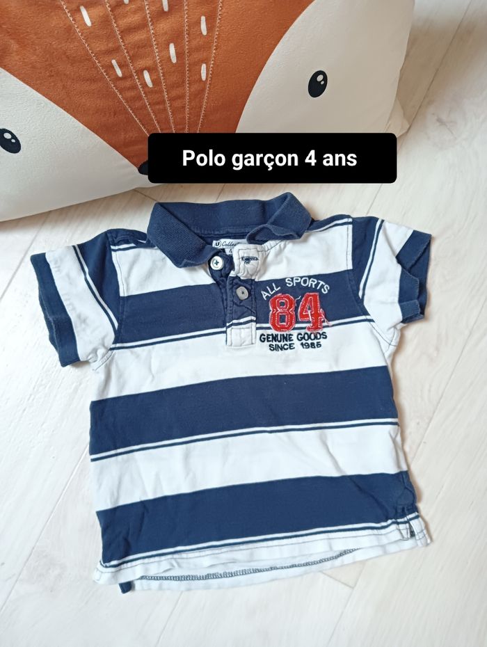 Polo 4 ans garçon U collection