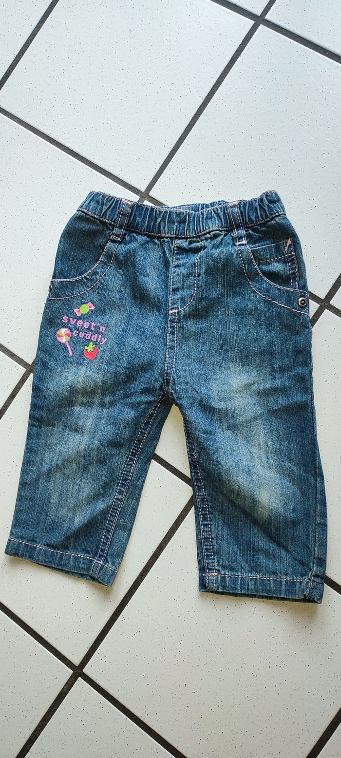 Jeans 6 mois Charlotte aux fraises
