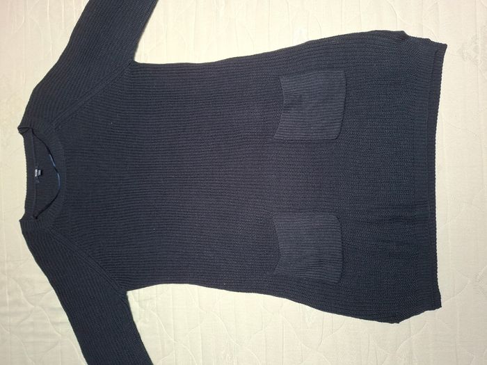 Robe pull type laine marine Kiabi Taille L - photo numéro 2