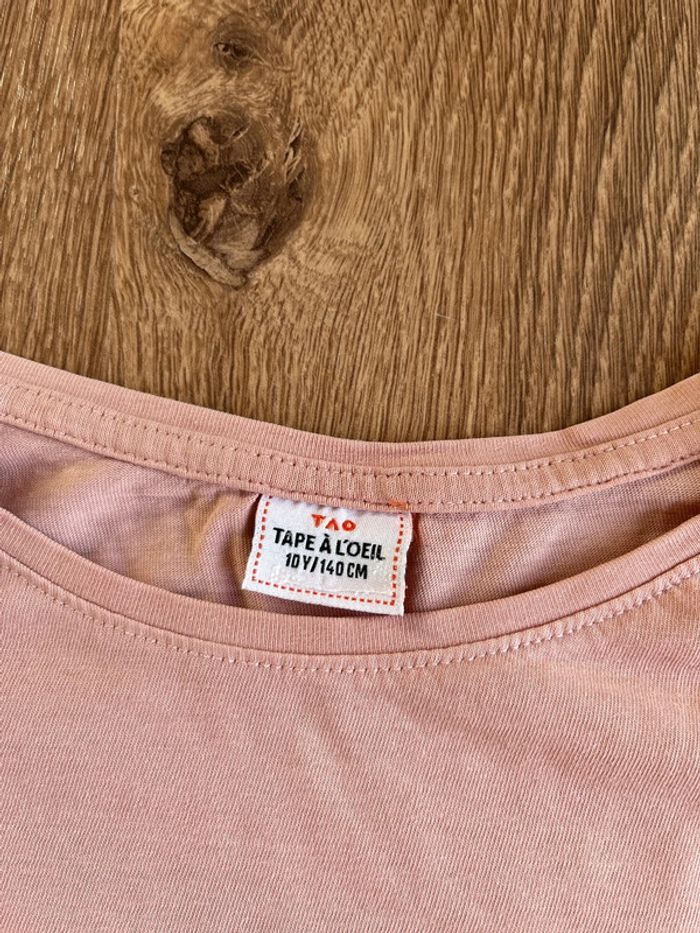 Tee shirt manches longues fille Tape à l’œil 10 ans - photo numéro 3
