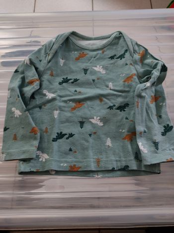 T-shirt manche longue 3 mois