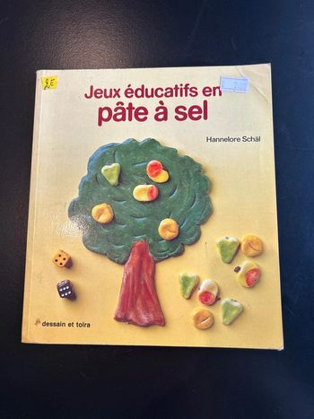 Jeux éducatifs en pâte à sel