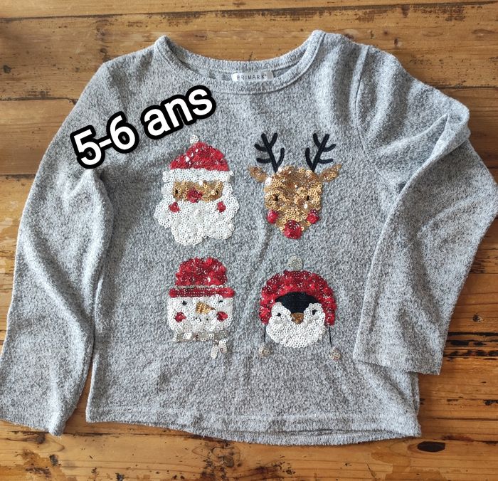 Haut manches longues noël