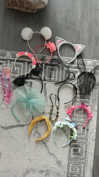 Lot de 12 serre tête