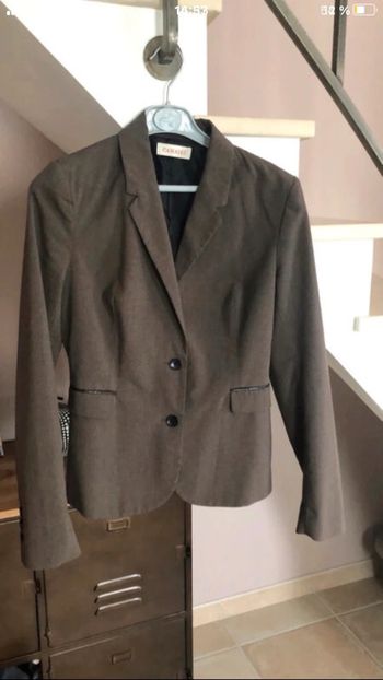 Veste blazer taille 38 camaïeu