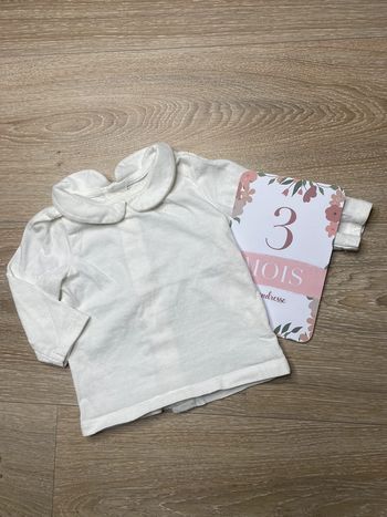 Tee shirt ML avec col