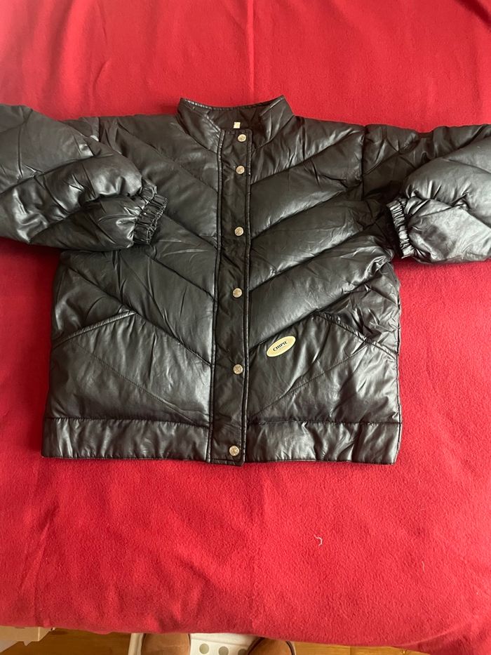 Blouson plume chipie vintage - photo numéro 3