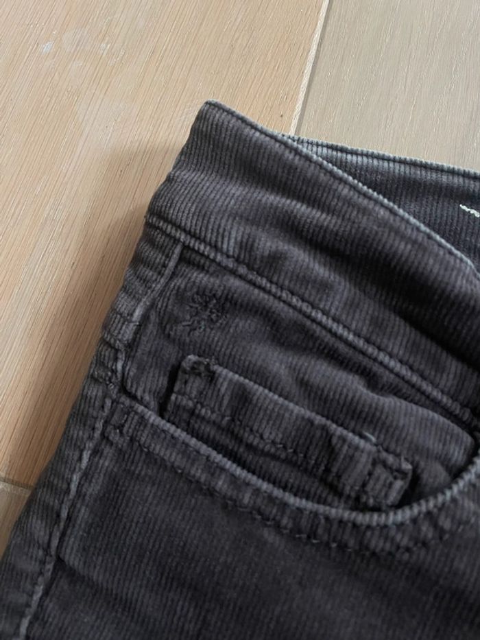 Pantalon velours marron - edc - 34/36 - photo numéro 3