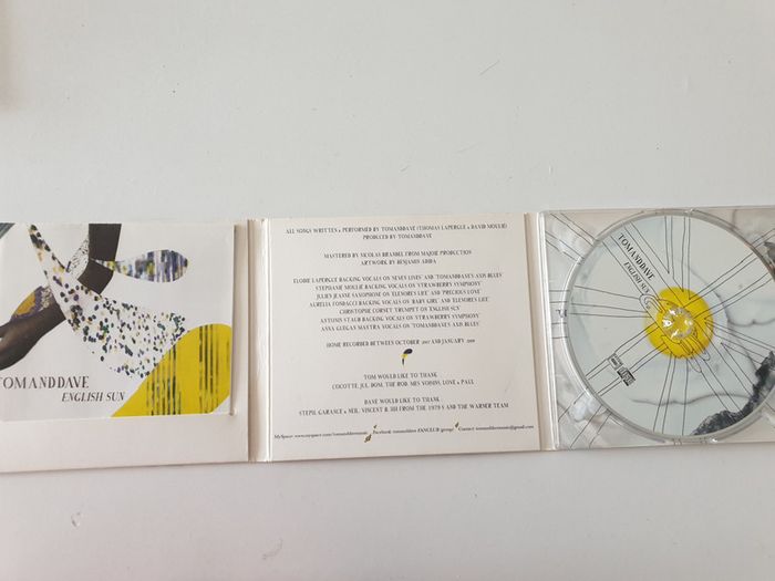 Tom and Dave - English sun CD album - photo numéro 2