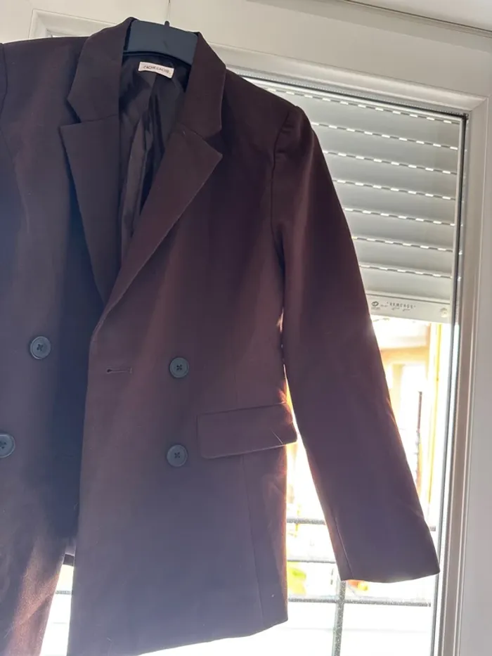 Blazer marron Cache Cache - photo numéro 2