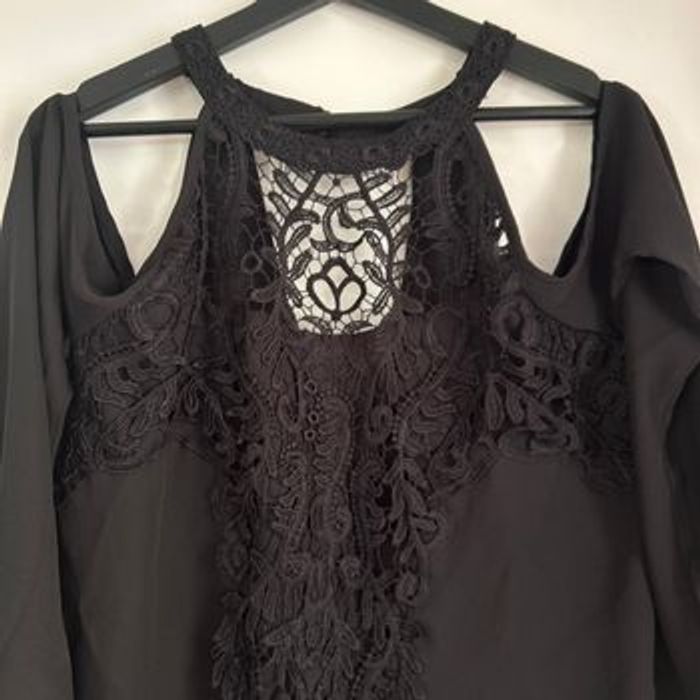 Blouse légère noir - photo numéro 2