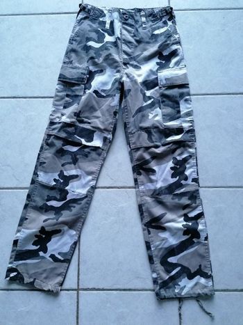 Pantalon treillis taille S