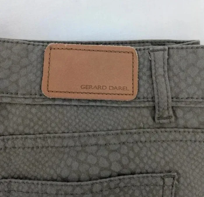 Jean à motifs en coton - Gerard Darel - Taille 44 - photo numéro 4