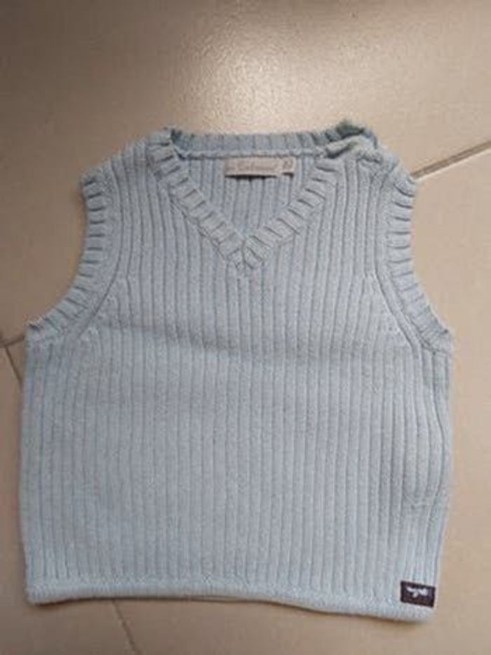 Pull débardeur 9 mois