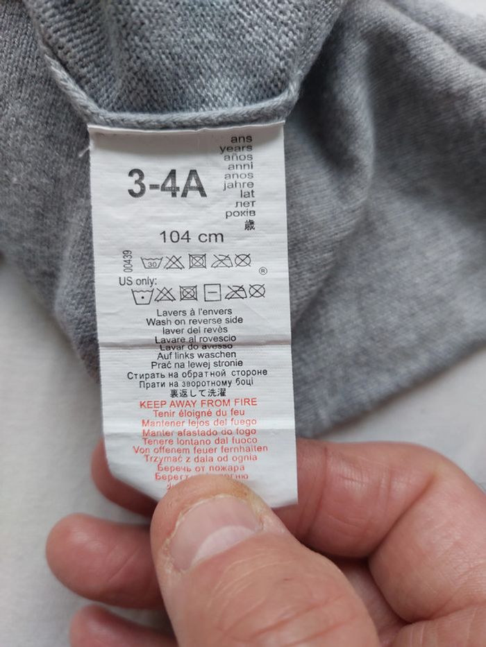 Pull fin 3 Pommes taille 4 ans - photo numéro 4