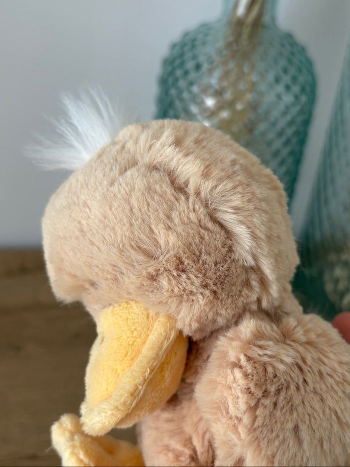 Peluche caneton 16 cm Bukowski très bon état - photo numéro 10