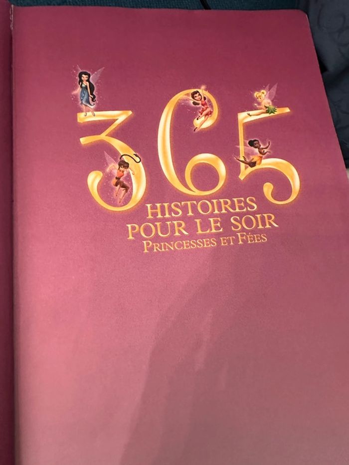 Grand livre 365 histoires pour le soir princesses et fées Walt Disney Hachette Jeunesse - photo numéro 10