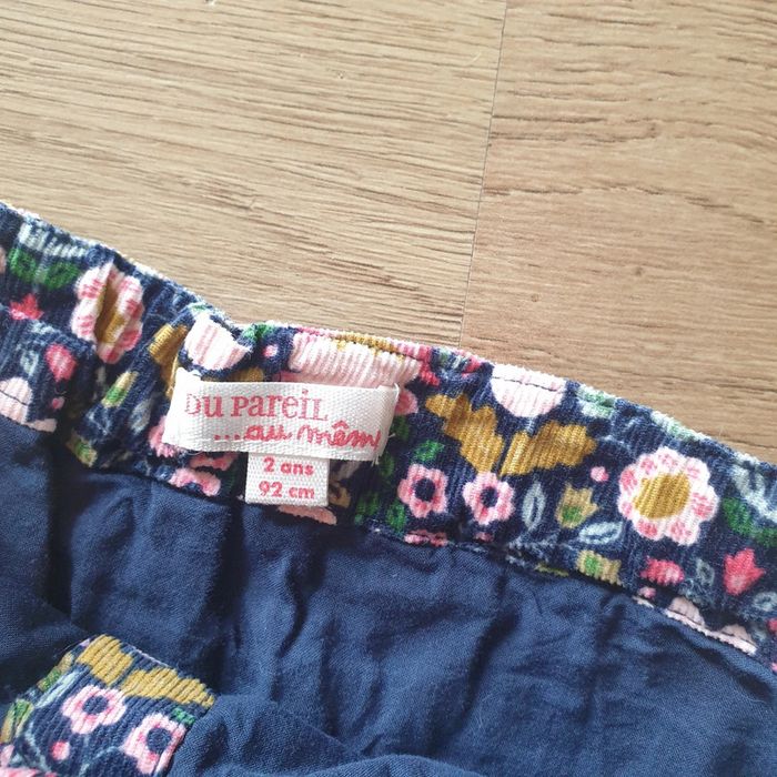 🩷 Jupe a fleurs 2 ans Du Pareil Au Même #emyfleury_2ansfille - photo numéro 3