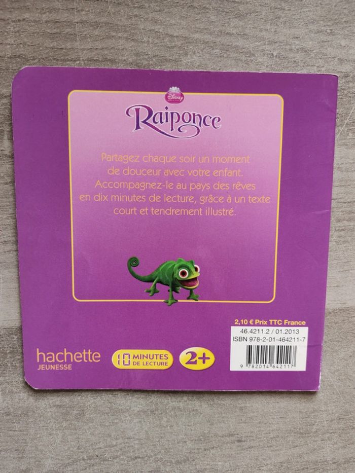 Livre mon histoire du soir raiponce Disney - photo numéro 2