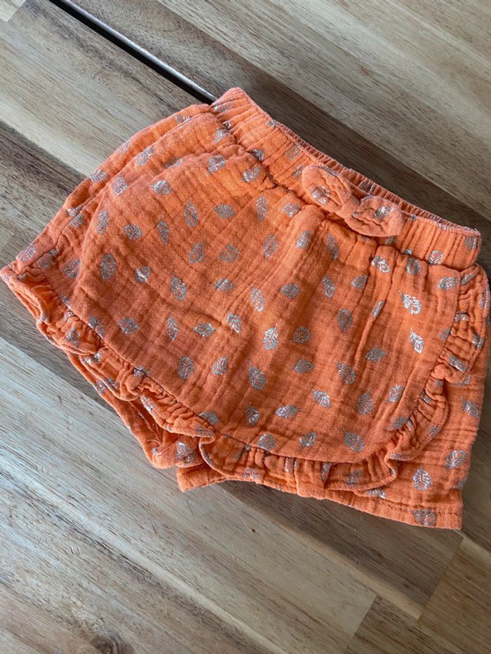 Short porte-feuille orange Inextenso 12 mois