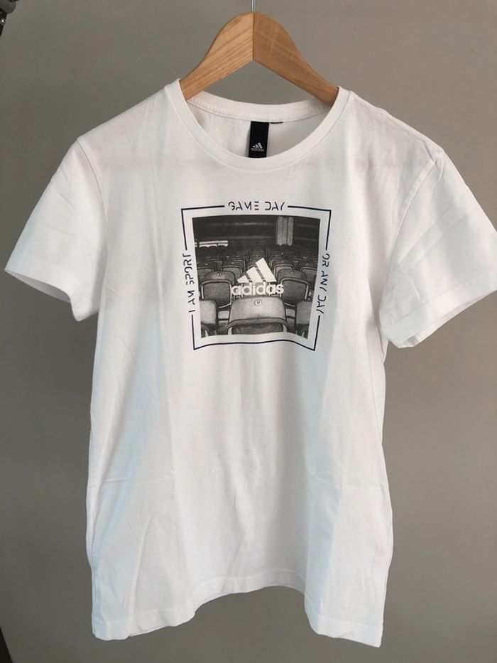 tee-shirt adidas, homme, taille M - photo numéro 3