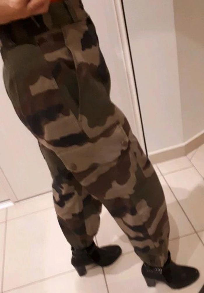 Pantalon toile camouflé - Taille S - photo numéro 2