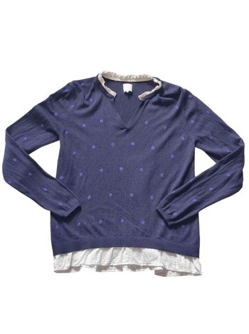 Pull à faux col taille S