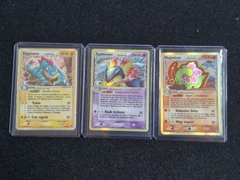 Aligatueur 2/101 Typhlosion 12/101 Meganium 4/101 Espèces Delta