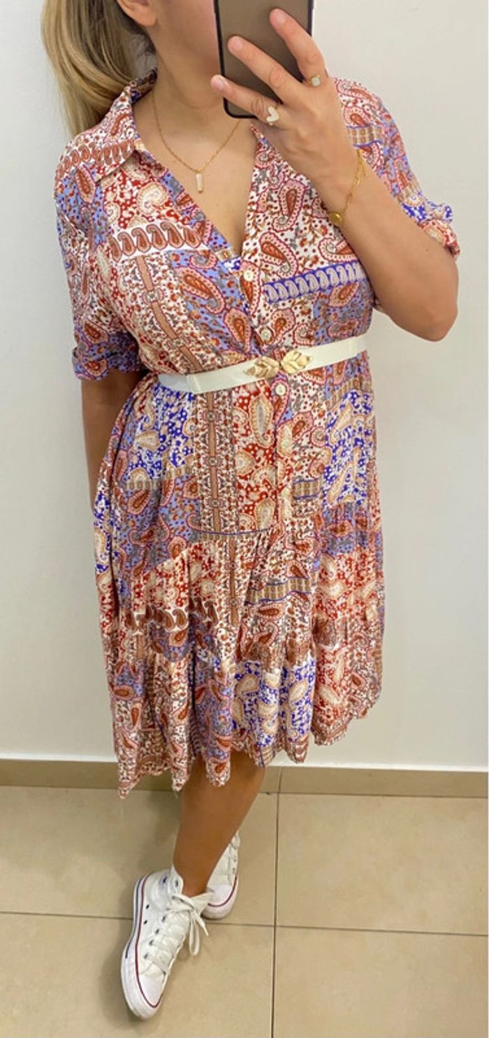 Jolie Robe Imprimée Taille 38 - photo numéro 2