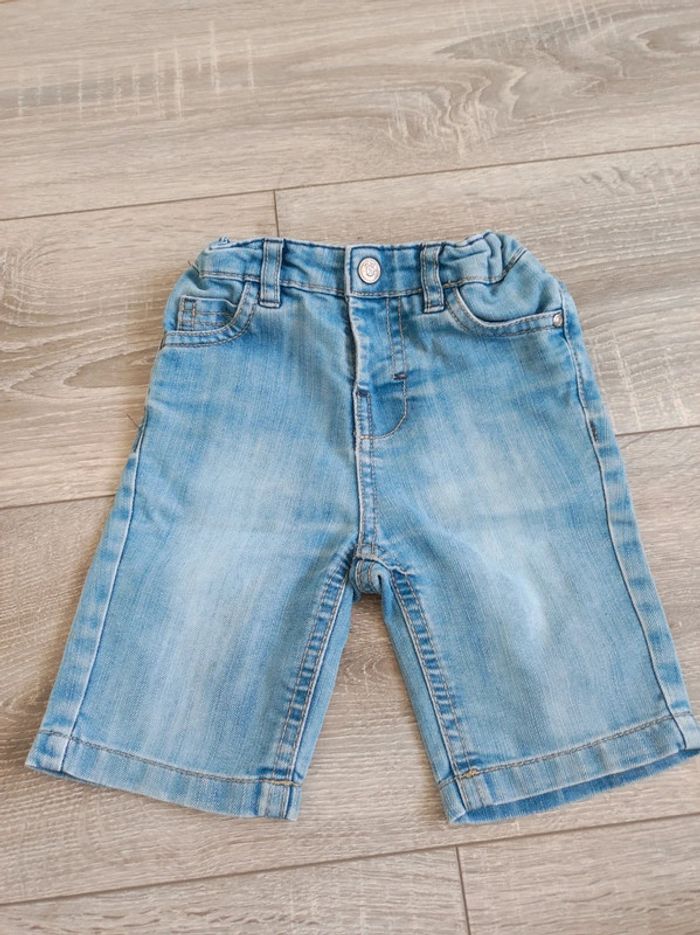 Short en jean 18 mois orchestra