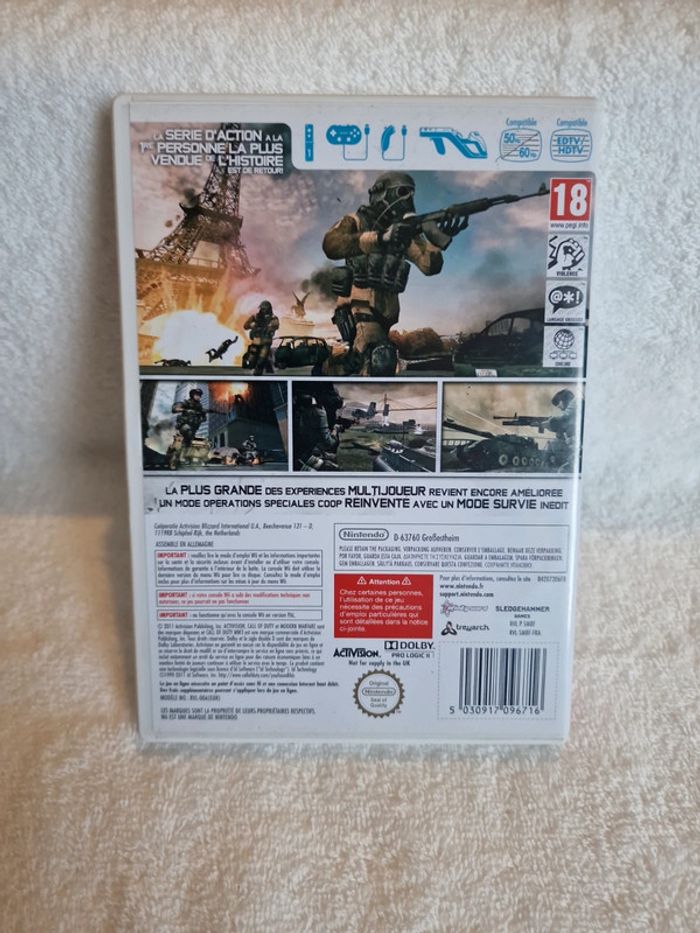 Call of Duty MW3 Wii - photo numéro 2